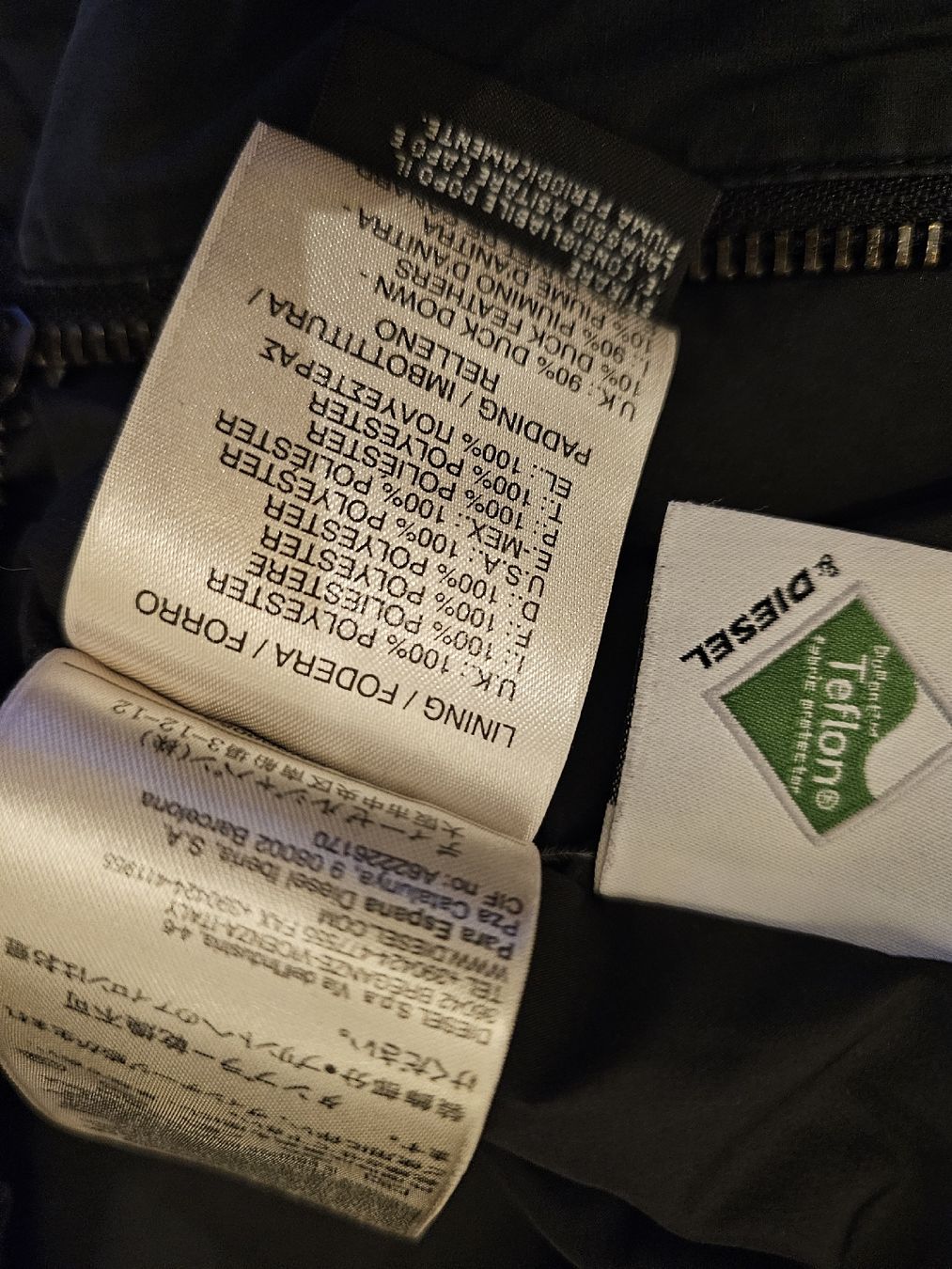Diesel Cappotti: Original DIESEL Winterjacke (Daunen) – Usato da Schlieren venduto da 12341234ab 4