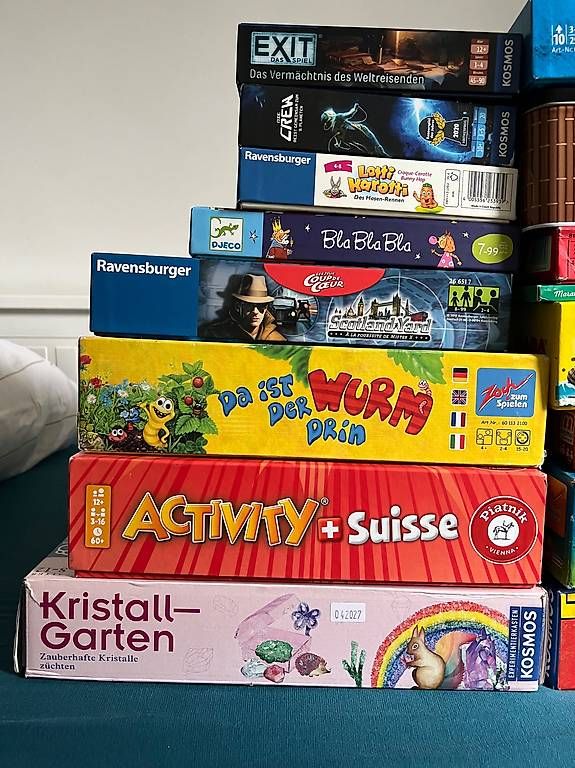 Jeux: 17 Gesellschaftsspiele – D'occasion à Zürich par cat 1