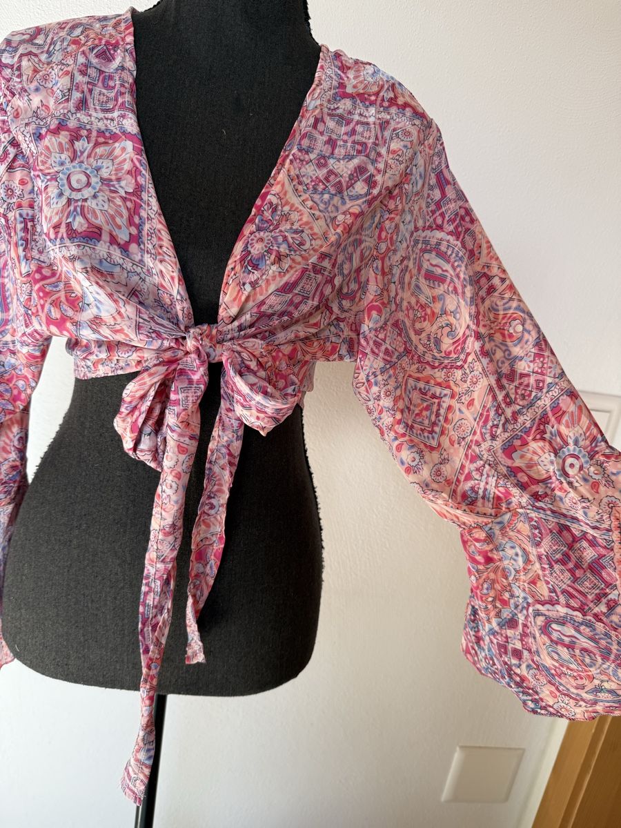Camicette: Bohobluse aus Kunstseide – Nuovo (secondo la descrizione) da Sigriswil venduto da ck56 2