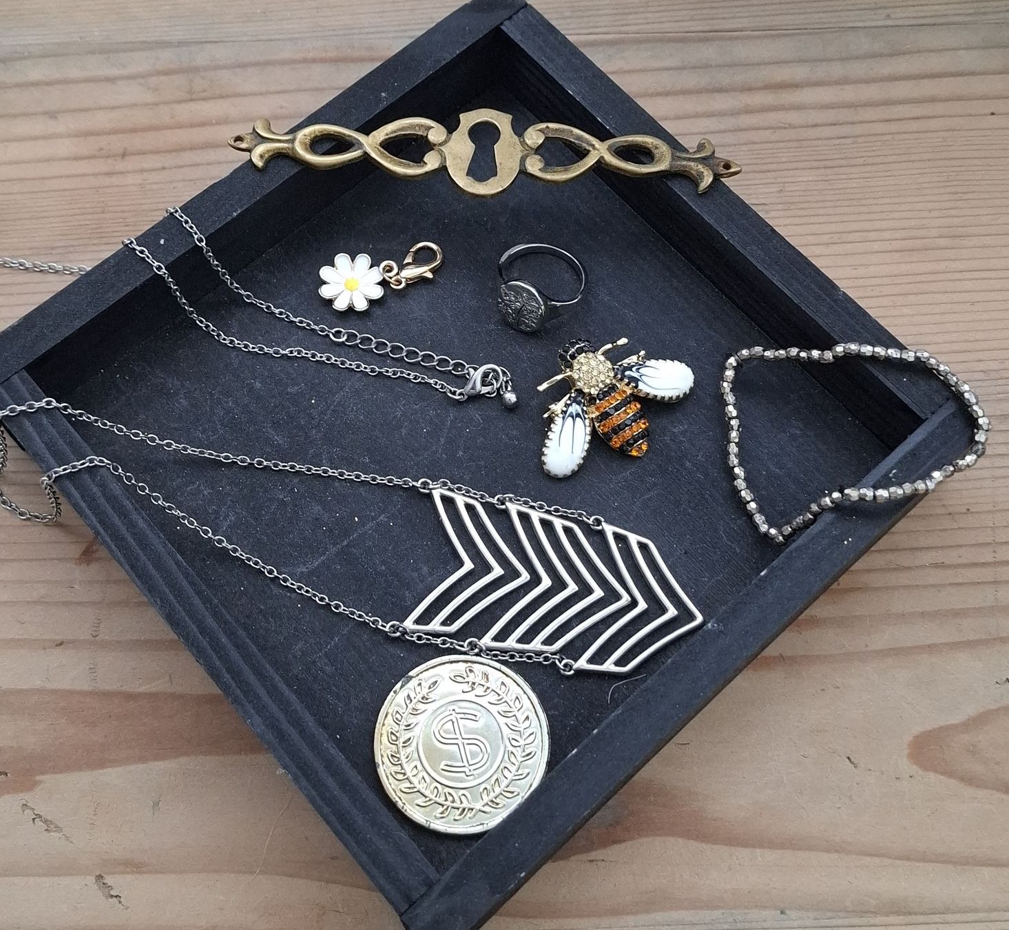 Autres bijoux: Schmuck Konvolut mit Kette und Ring – D'occasion à Buochs par regenbogen7365