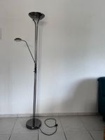 Design-Stehlampe mit Leselicht, Mewal, Chrom