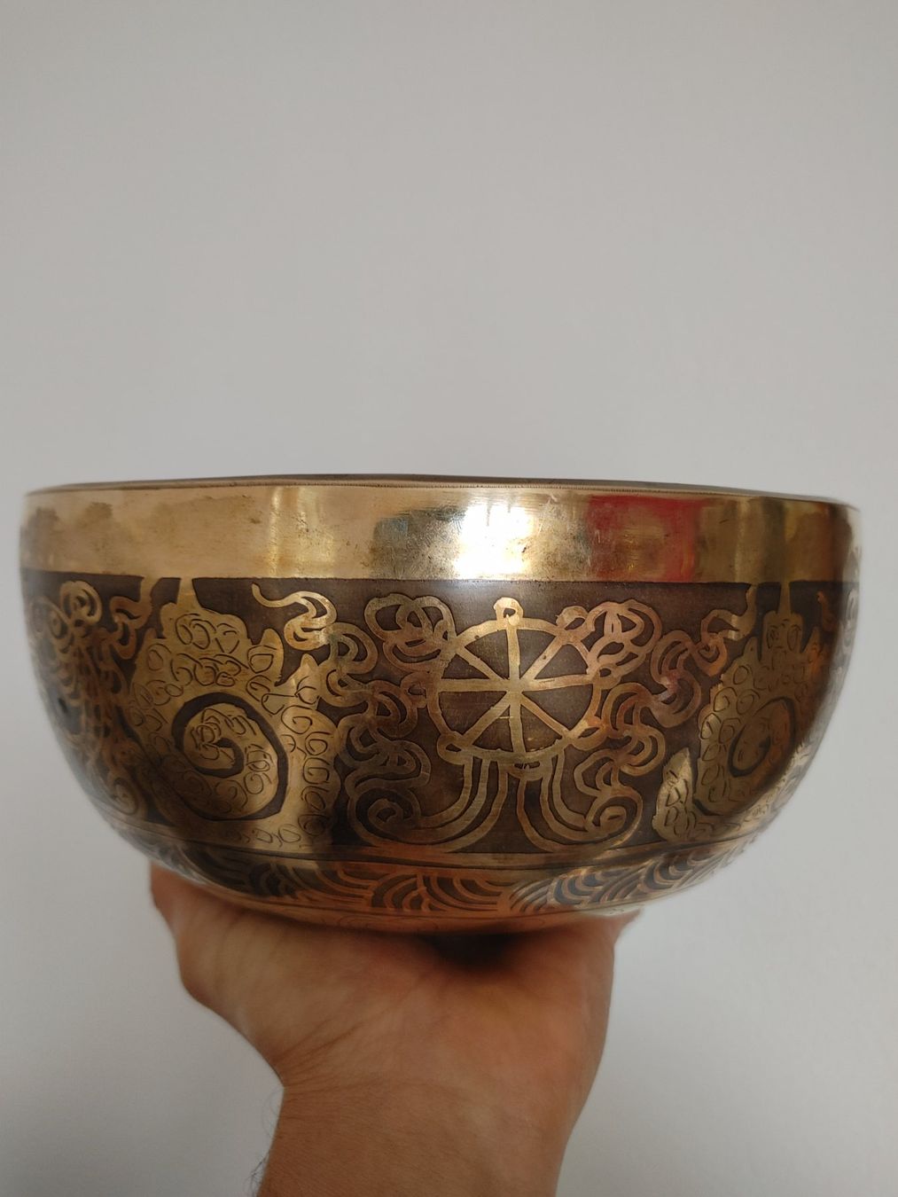 Campanacci mucche: Tibetische Klangschale – Usato da Chiasso venduto da Orientart 2