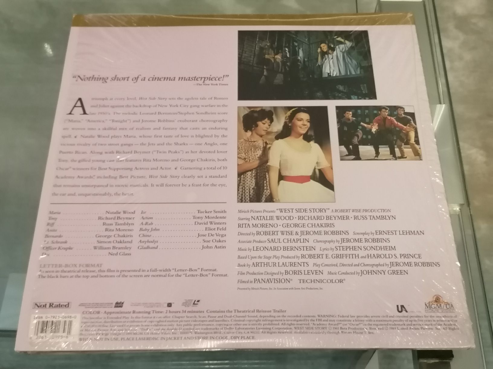 Tutti i DVDs: West Side Story - Laserdisc – Usato da Basel venduto da vintagecollector 1