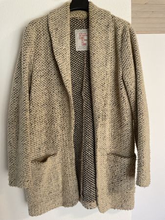 Taifun Strickjacke, Beige/Schwarz, Gr. 36, Top Zustand!
