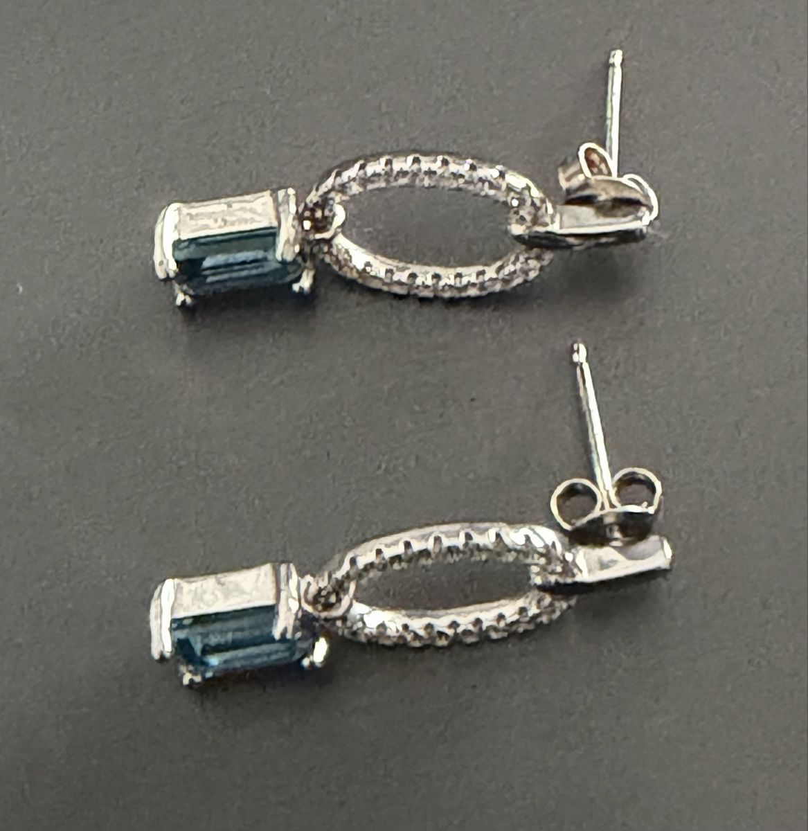 Orecchini pendenti & Orecchini a lobo: Elegante Silber Ohrringe mit Topas! – Nuovo (secondo la descrizione) da Luzern venduto da Pool33 2