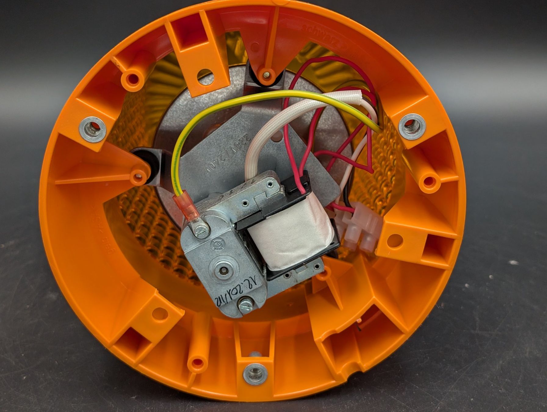 Lampade: Orange Rundumleuchte Warnblinklicht Drehlicht 220V – Nuovo (secondo la descrizione) da Winterthur venduto da Hint17 3