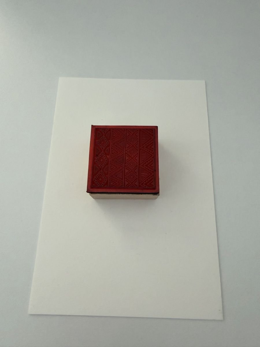 Tampons: Rubber Stamp Geometric Pattern New – D'occasion à Thun par dar_fz6y 1