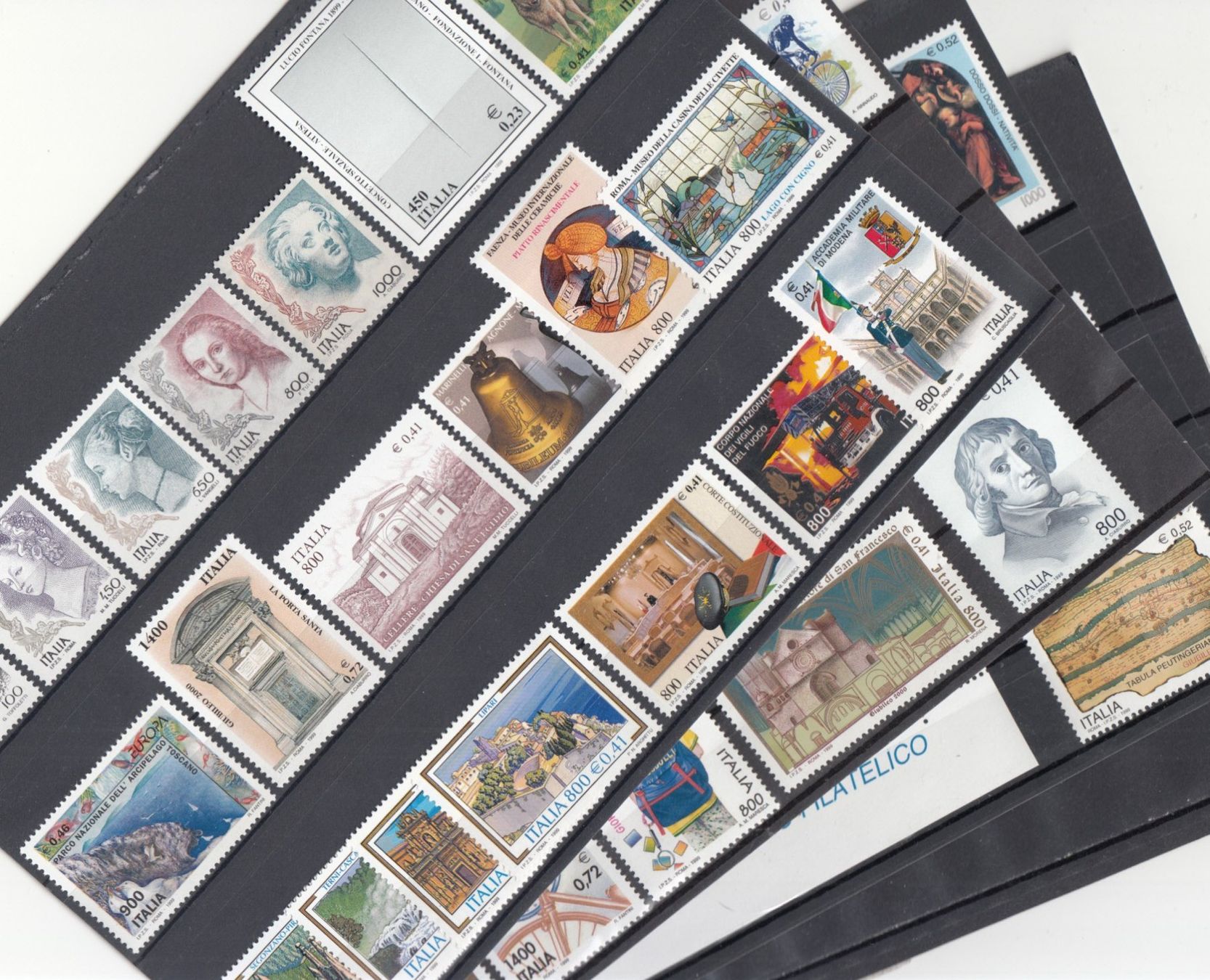 Tutti i francobolli: Italien 1999 postfrisch – Usato da Bürglen TG venduto da StampGraf