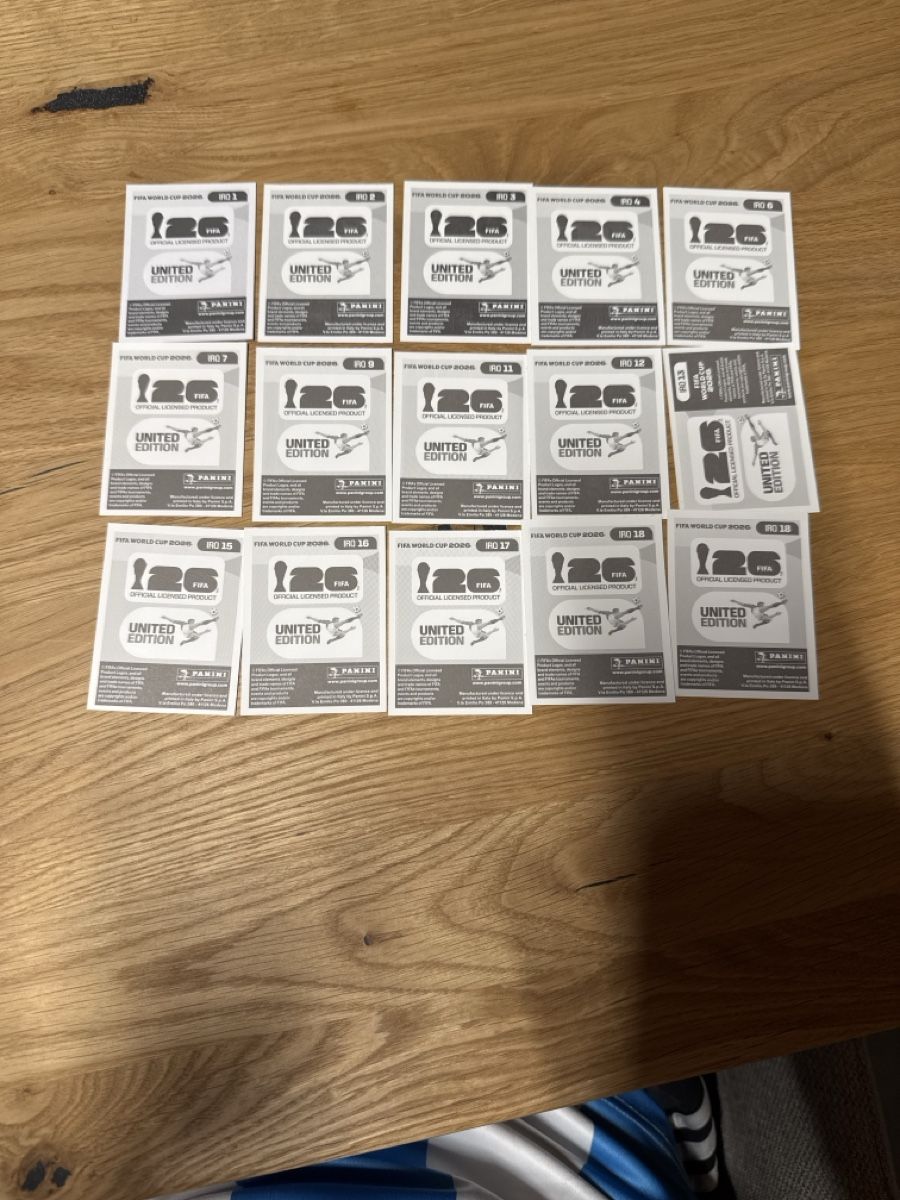 Panini Carte collezionabili: Panini Klebe Bilder WM 2026 Irak – Nuovo (secondo la descrizione) da Gamsen venduto da Lionel321 1