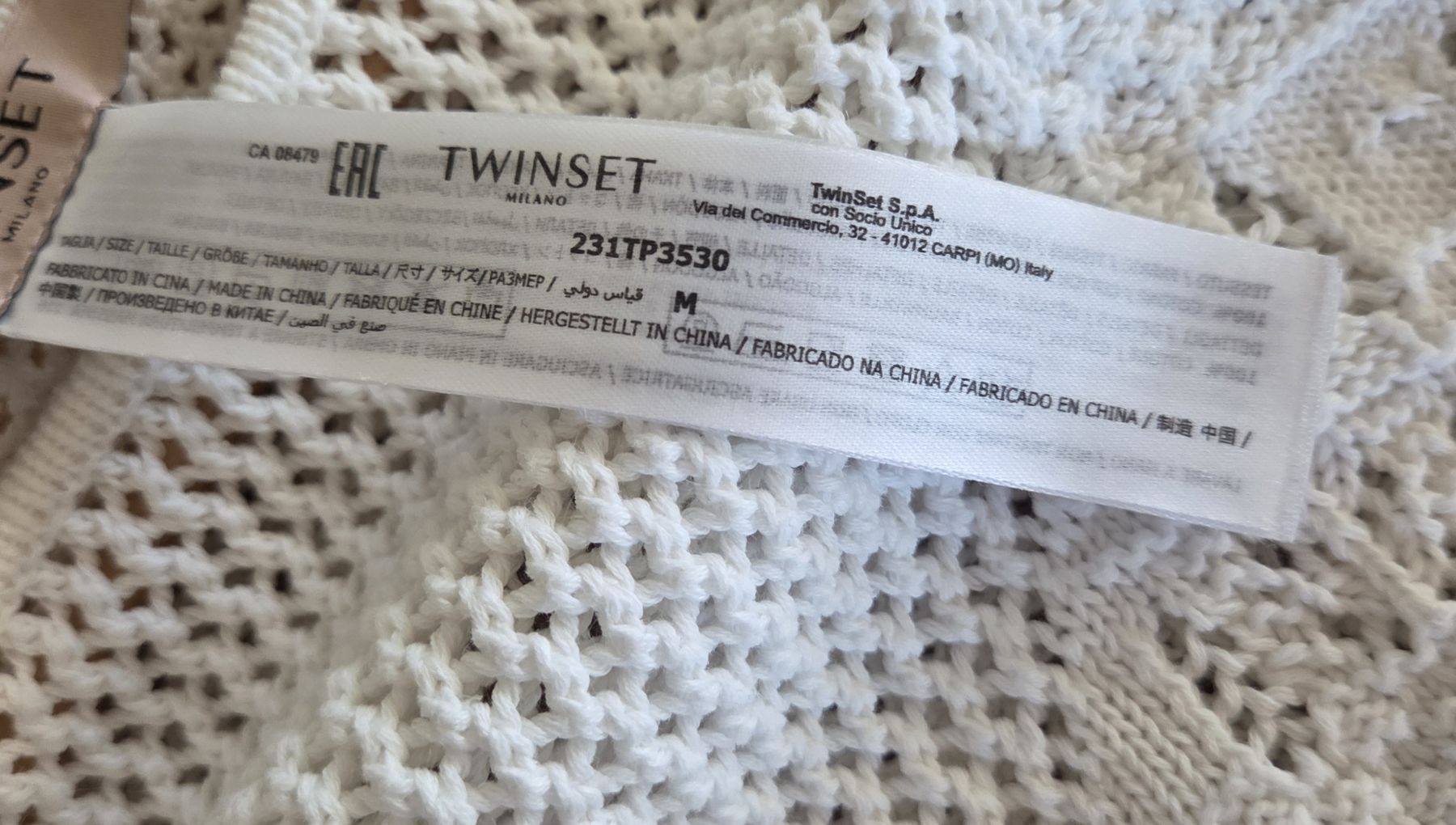 Twinset Pullover & Sweatshirts: ​Wunderschöner TWINSET Milano Ajour-Pullover / Strickpulli – Neu (gemäss Beschreibung) aus Scherzingen von tan_l9n2 5