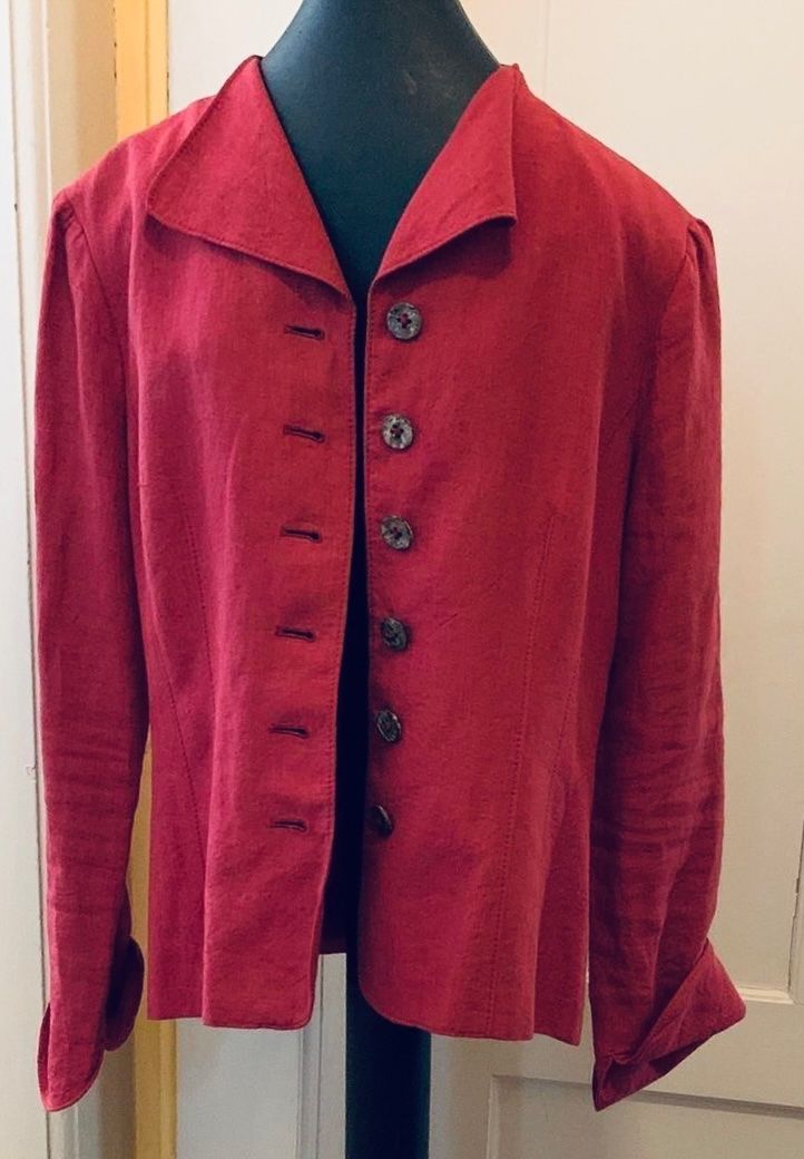 Giacche: Blazer / Jacke, warmes Rot Gr. 38 – Usato da Bern venduto da Flora.Sonea