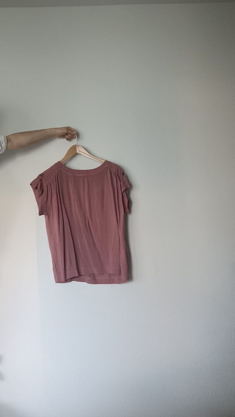 Nafnaf Camicette: Office pink blouse - Elegant Naf Naf great condition – Usato da Rotkreuz venduto da Prelovedswitzerland 6
