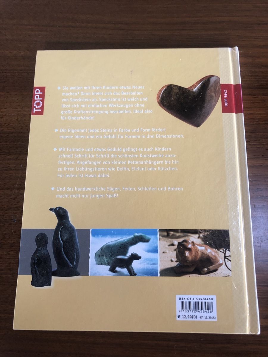 Libri: Buch "Alles Speckstein" – Usato da Widen venduto da Swiffylein 1
