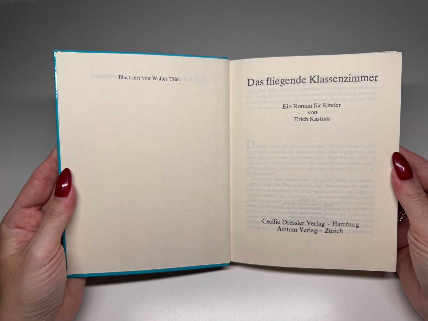 Bücher: BUCH: Erich Kästner, Das fliegende Klassenzimmer – Gebraucht aus Grosswangen von Kleine.Knoepfe 3