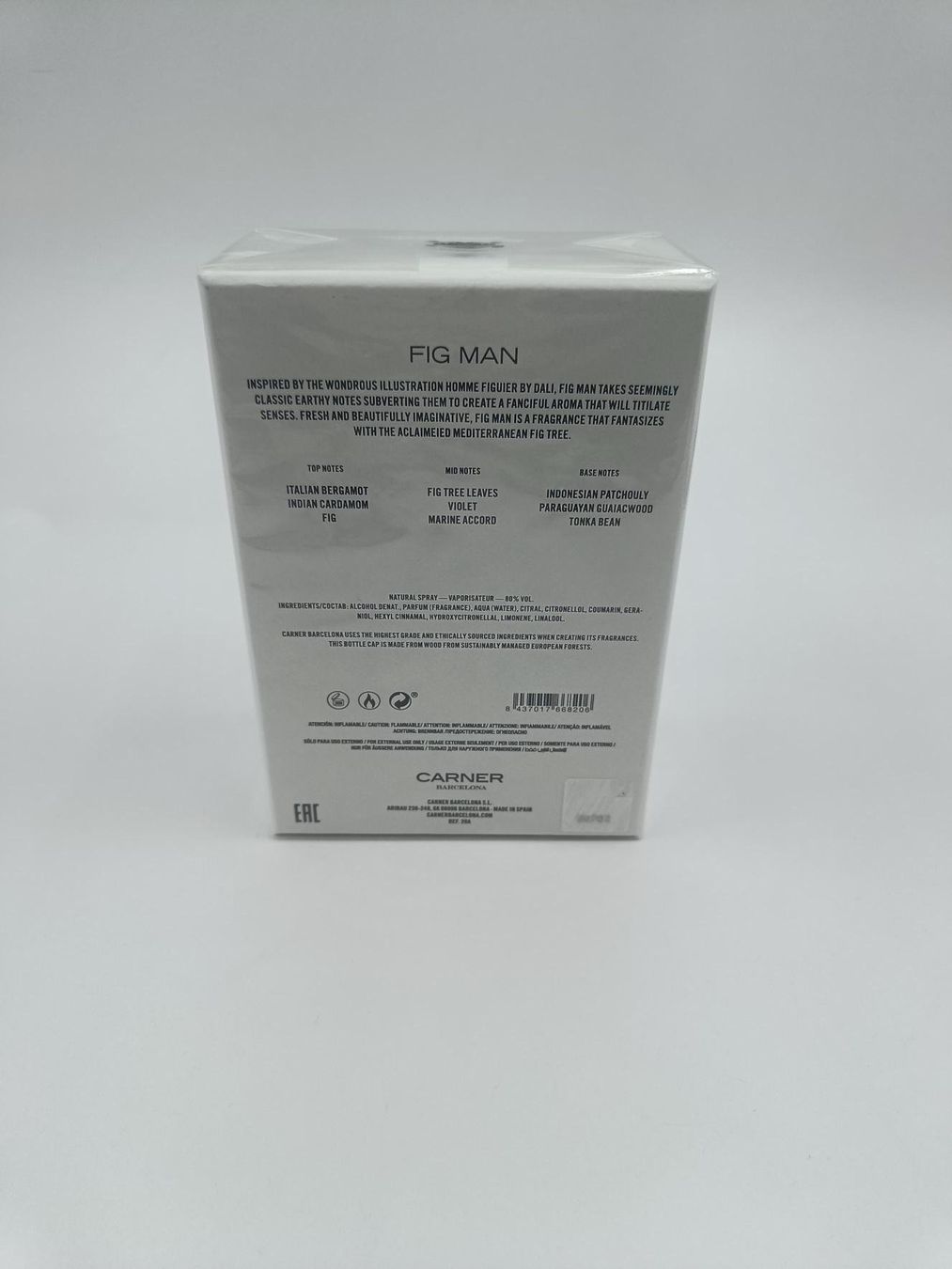 Parfums & Eau de Toilette: CARNER BARCELONA EAU DE PARFUM " FIG MAN ", 100 ML – Neuf avec emballage d'origine à Luzern par EdiGem 4