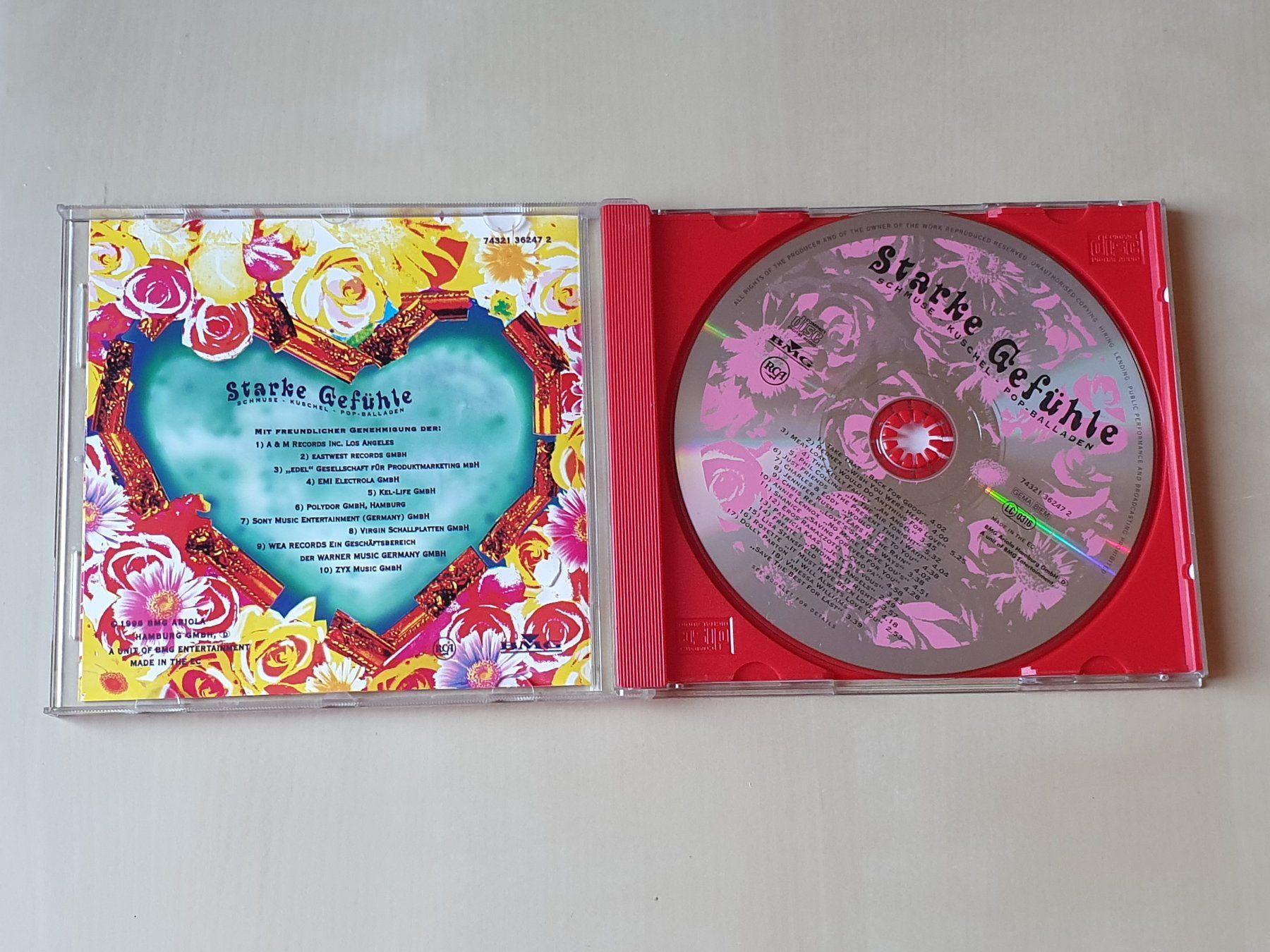 CDs: Starke Gefühle – Gebraucht aus Stansstad von collectorsshop 2