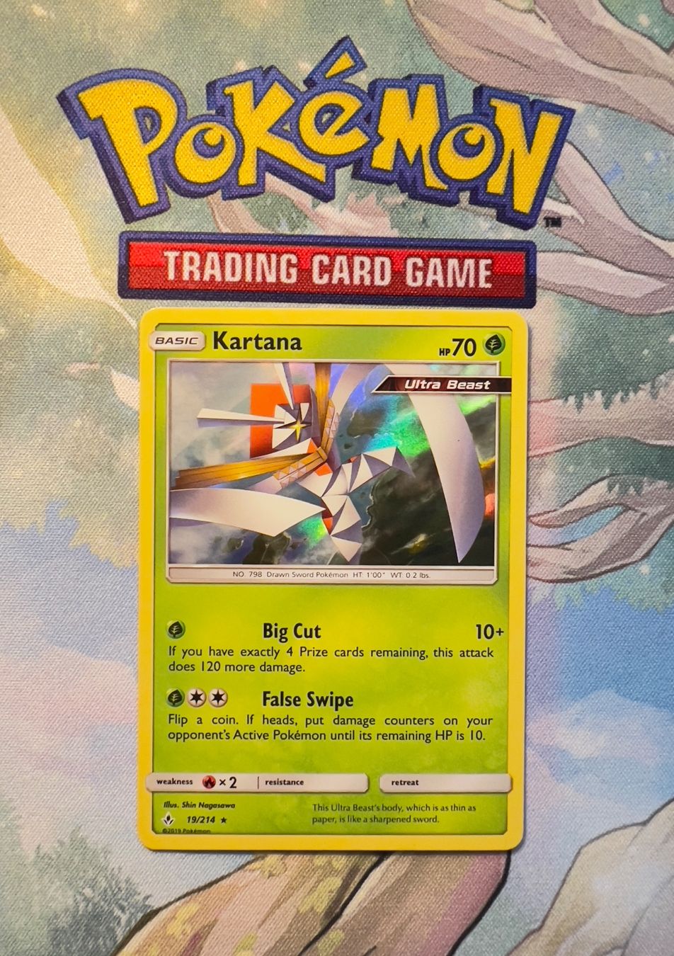 Cartoline: Katagami Holo Kräfte im Einklang 019/214 – Usato da Sempach venduto da R-G