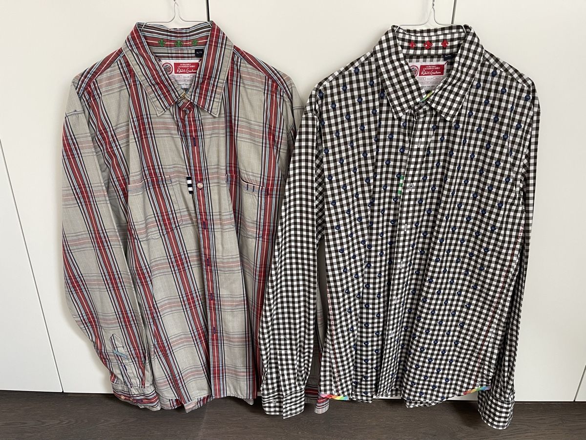 Hemden: 2 Stk. Original Robert Graham Hemd  Grösse XL – Neu (gemäss Beschreibung) aus Embrach von selfie13