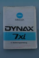 Bedienungsanleitung zu MINOLTA 7xi  (deutsch)