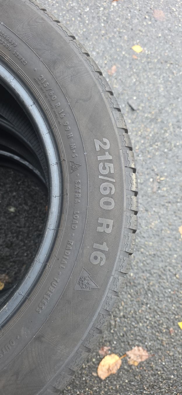 Continental Pneumatici & Ruote complete: Winterpneu 215/60/R16 M+S – Usato da herzogenbuchsee venduto da jamma01 2