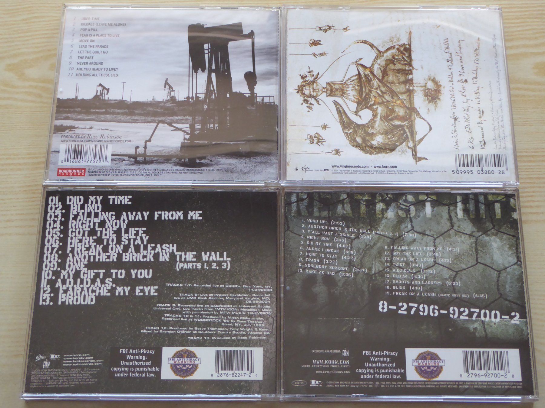 CD: 10 CDs Metal: Korn & Linkin Park – Usato da Triesen venduto da Comix8 2