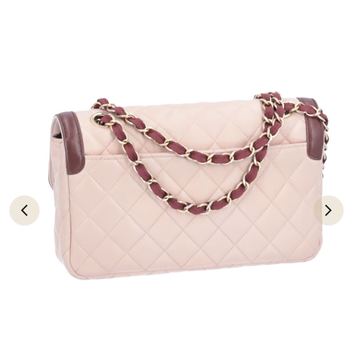 Chanel Borse da donna: Vintage Chanel Classic Singleflap Rosa / Bordeaux – Usato da Niederhasli venduto da stessence 2