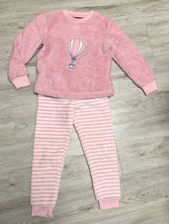 TOP Gr 110/116 Fleece Pyjama, super flauschig