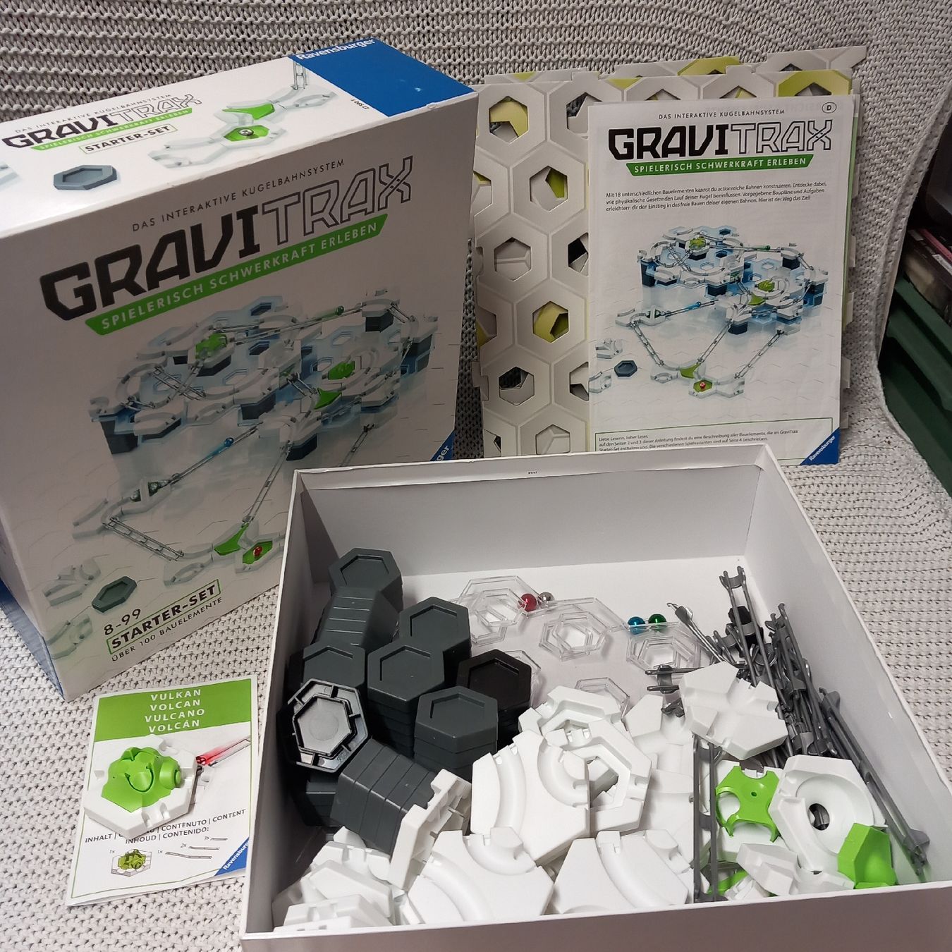 Kit di costruzioni: Gravitrax Starterset & Erweiterung Vulkan – Usato da Gwatt (Thun) venduto da umwelt-brocki 1