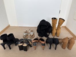 Stylish shoes collection, various brands and sizes!