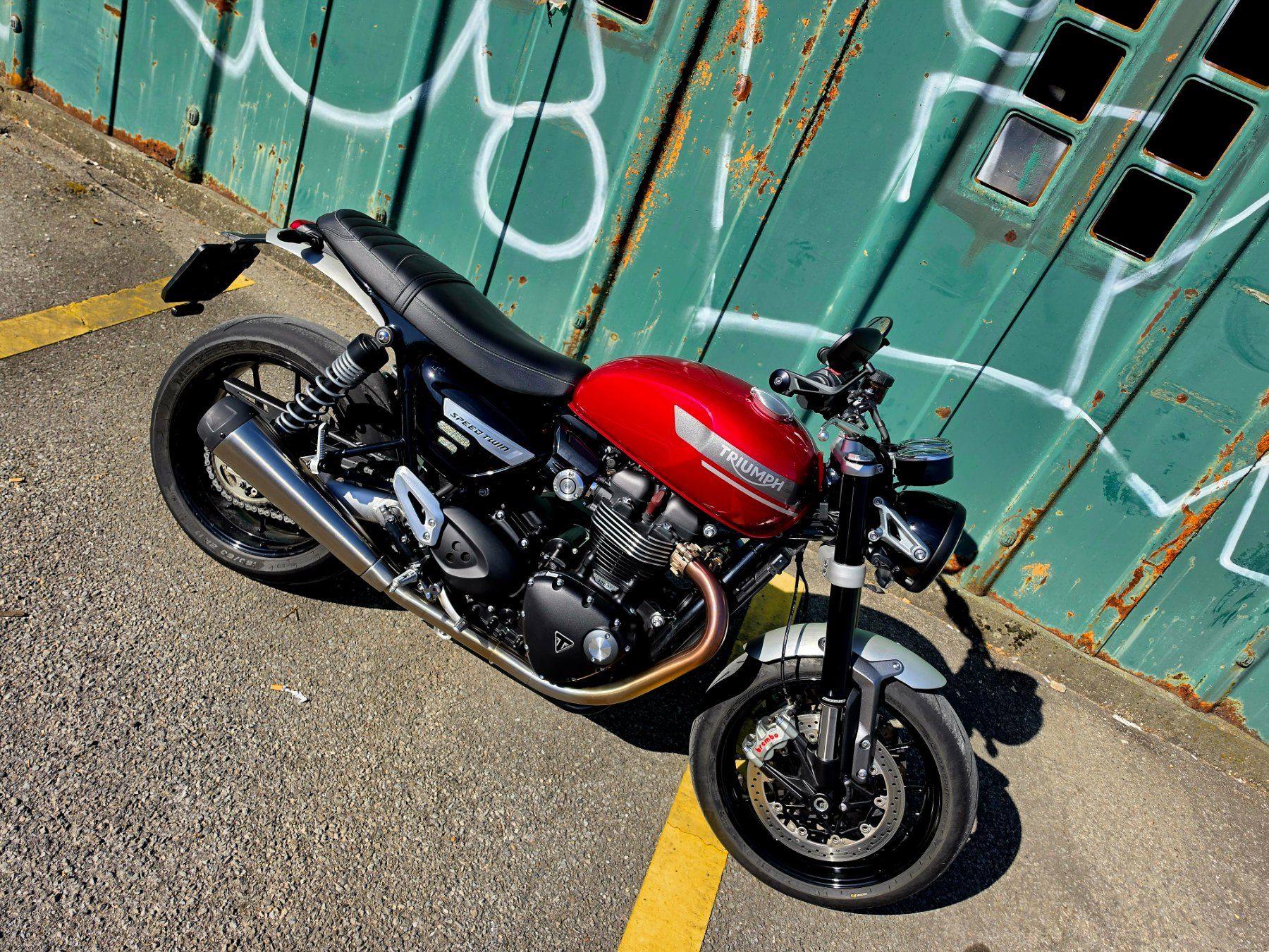 Triumph Strada: TRIUMPH Speed Twin 1200 – Usato da Petit-Lancy venduto da Arnaud85 4