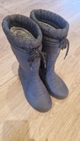 Warme Winterstiefel, Grösse 32, dunkelblau, Guter Zustand!