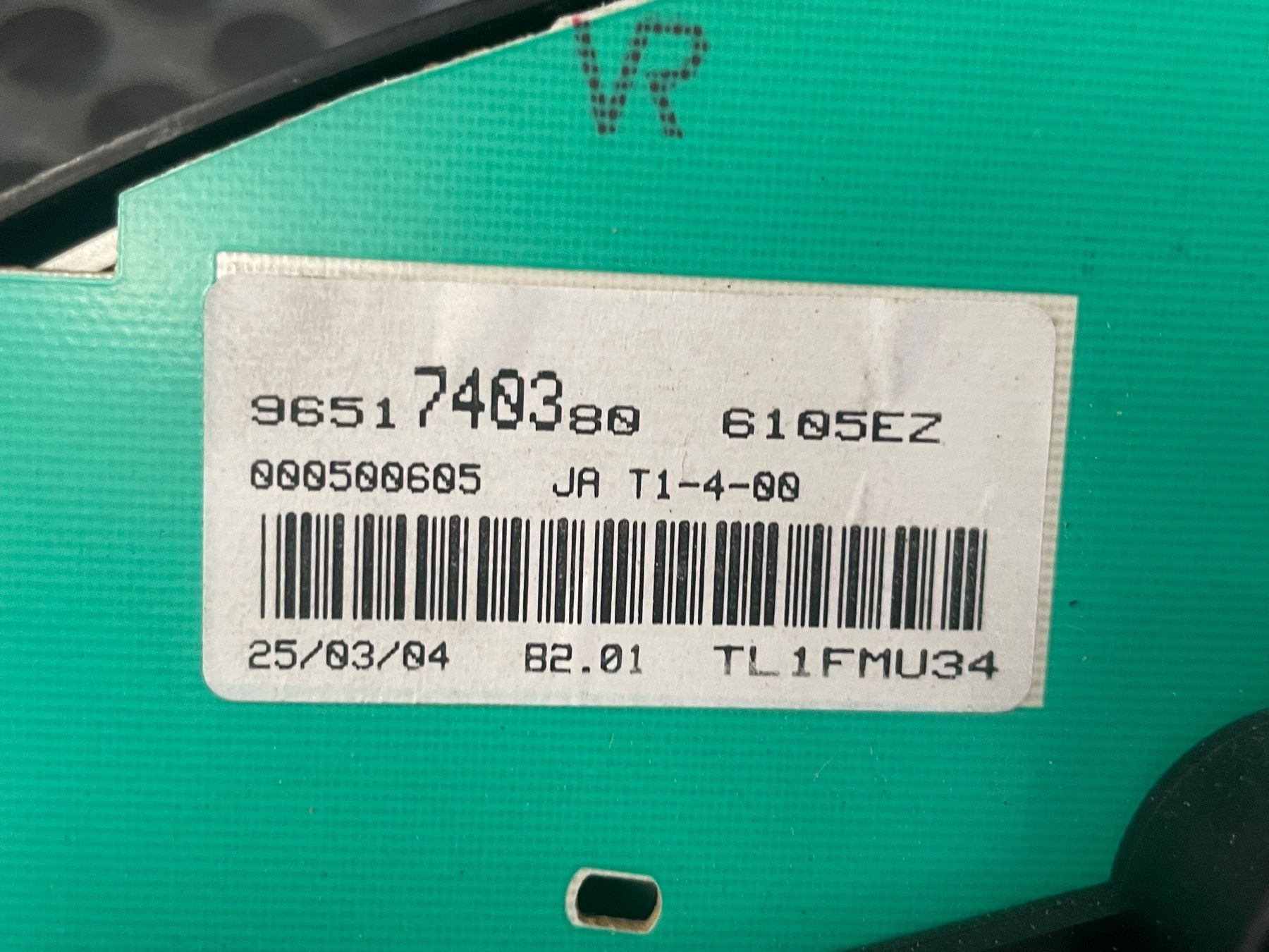 Peugeot Alle Autoersatzteile: Peugeot 206 Kombiinstrument – Gebraucht aus Belp von Detailfreak 3