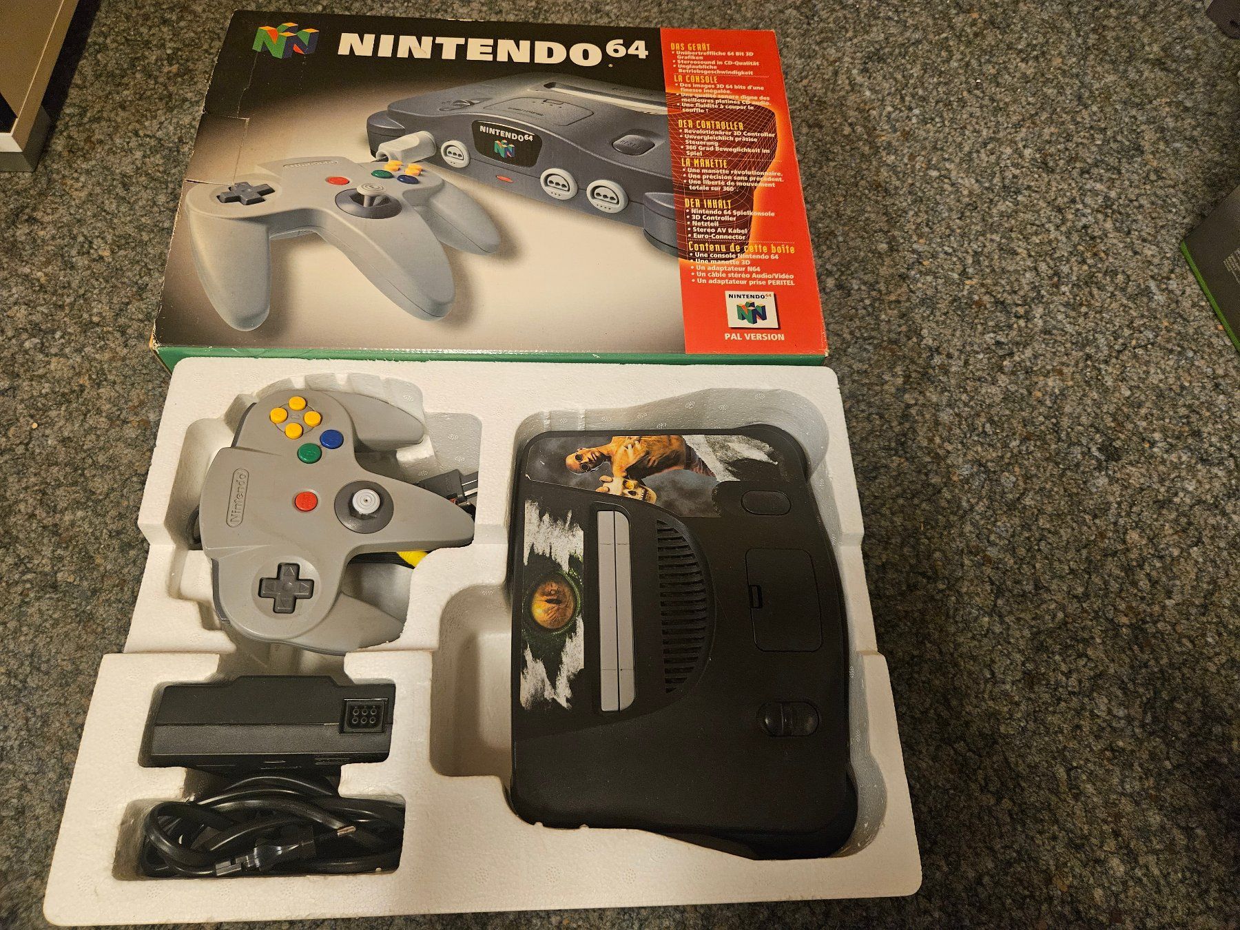 Nintendo Konsolen: Nintendo 64 Konsole mit Controller in OVP – Gebraucht aus Hindelbank von GameBoy1981