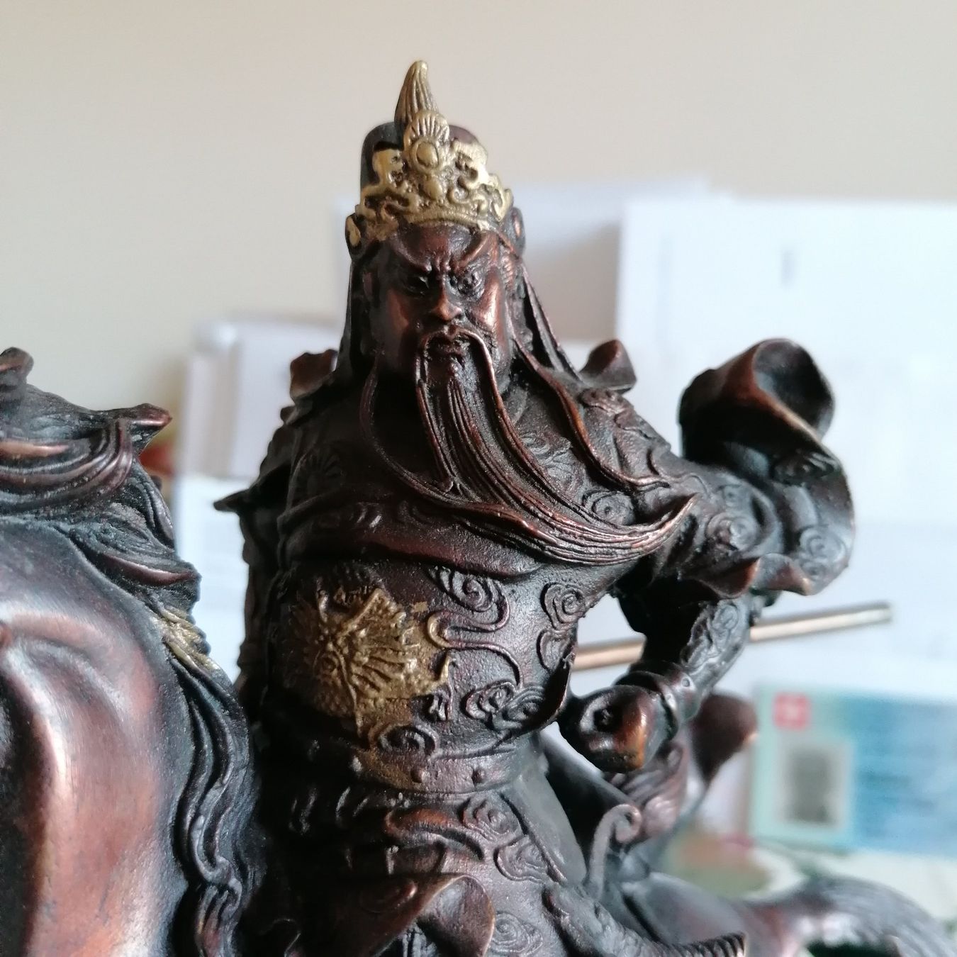 Statuette: Guerriero Mongolo in bronzo – Usato da Mendrisio venduto da Accamuta 3