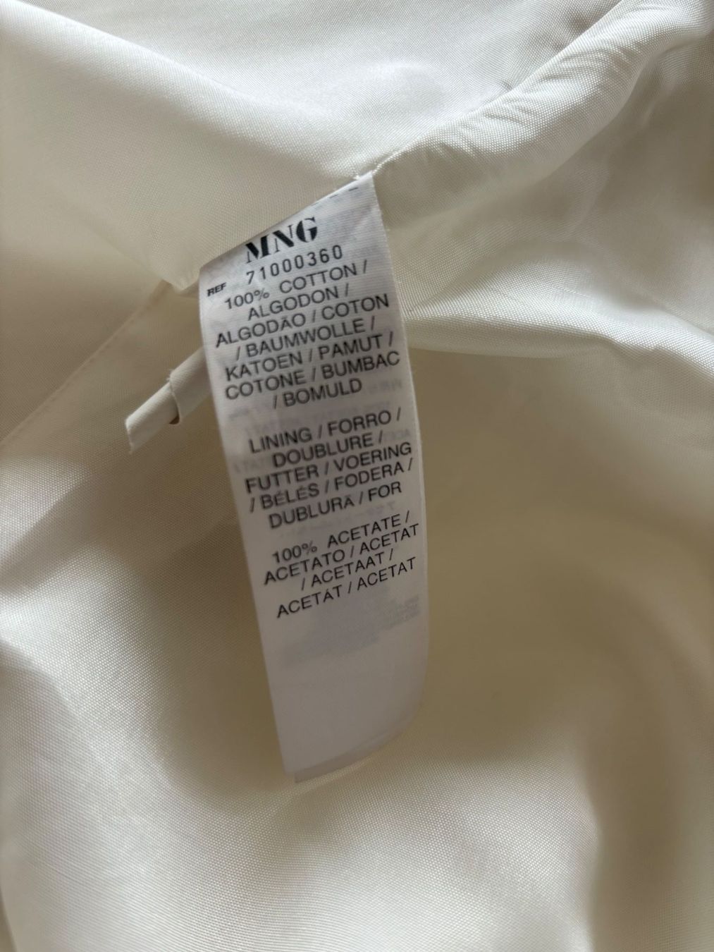 Mango Giacche: Jacke, ecru – Usato da Dübendorf venduto da mon_p98h 7