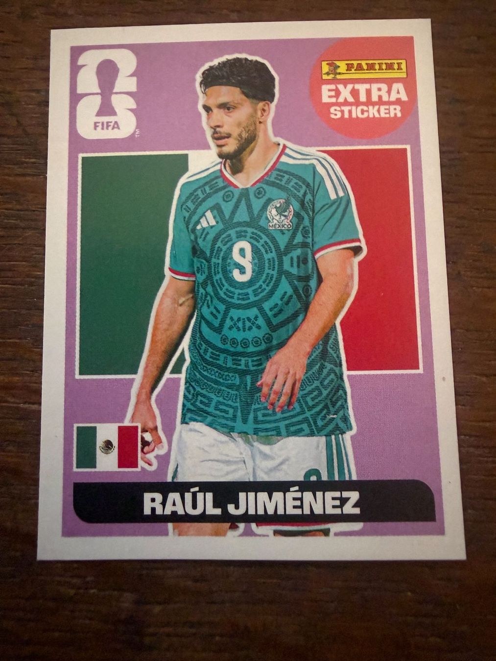 Panini Carte collezionabili: Panini WM 2026 - Extra Sticker - RAUL JIMENEZ - Regular – Usato da Tegerfelden venduto da siebenmacky