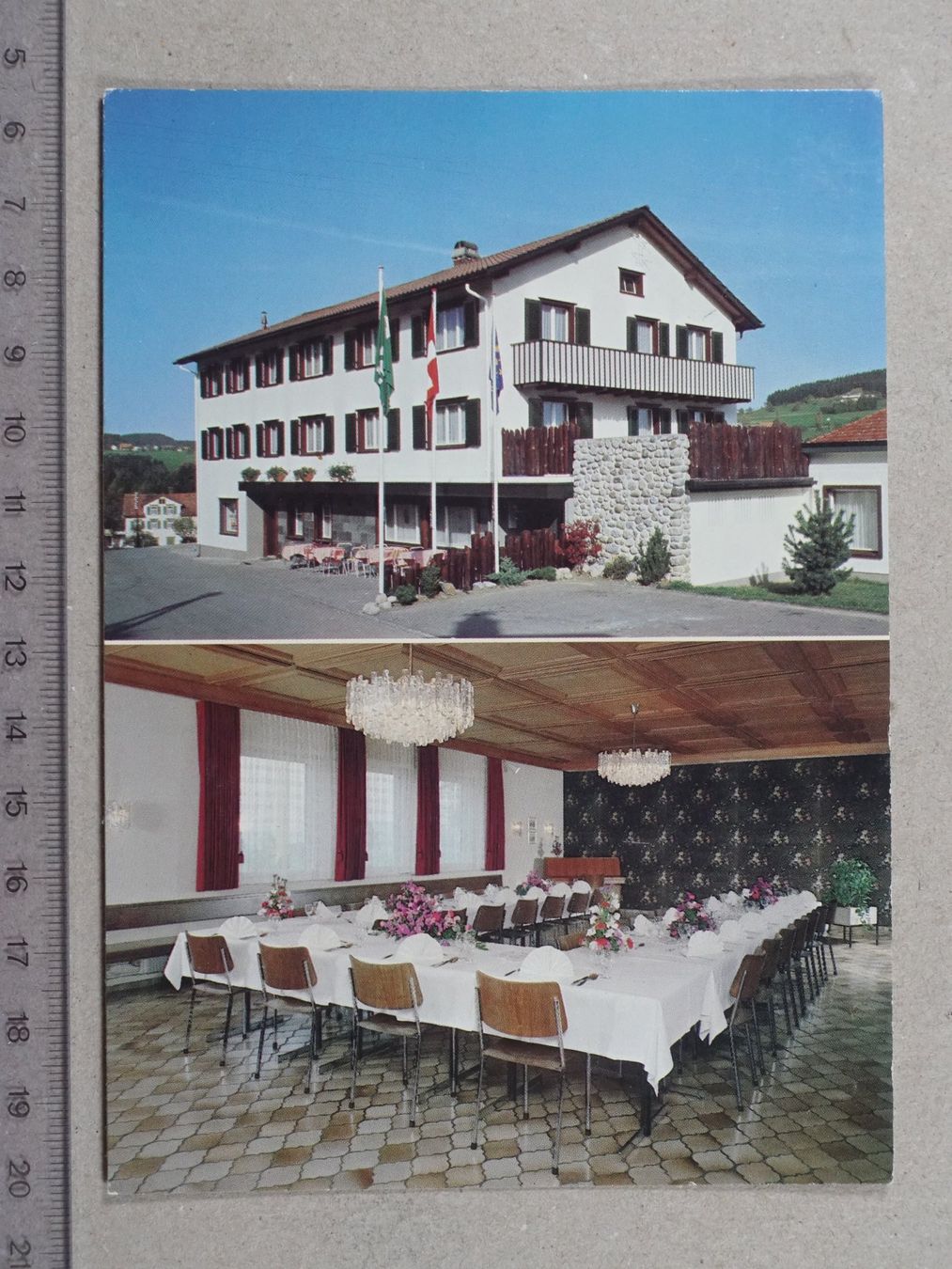 Cartes postales: Müselbach, Restaurant Schäfle, 1983 – D'occasion à Lenzburg par fh1