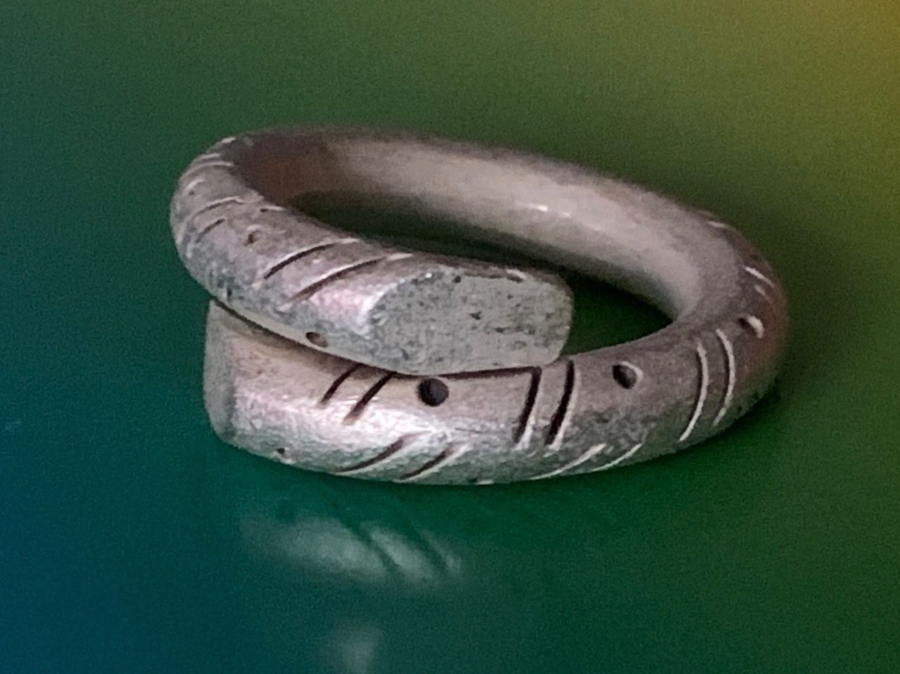 Ringe: Schlangenring abstrakt (50) – Neu und originalverpackt aus Dittingen von Bijoubelle 4