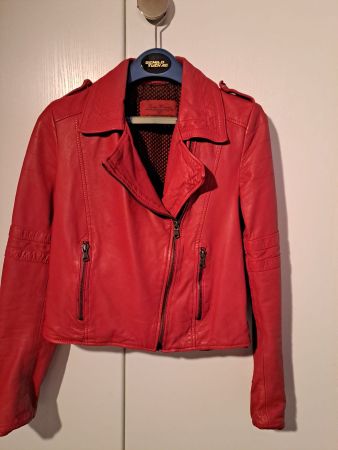 Leder Jacke Gr. S, von ZARA, Premium Collection