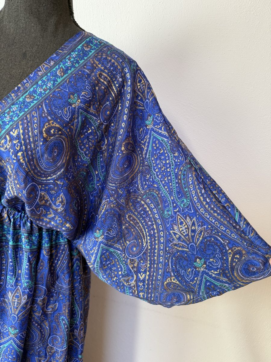 Vestiti: Boho Maxistufenkleid aus Seide – Nuovo (secondo la descrizione) da Sigriswil venduto da ck56 2