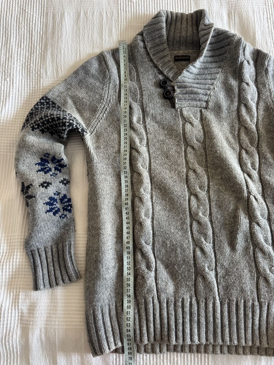 Napapijri Maglioni & Felpe: Napapijri Woll-Pullover Grösse ~S – Usato da Trélex venduto da stripedthrift 4