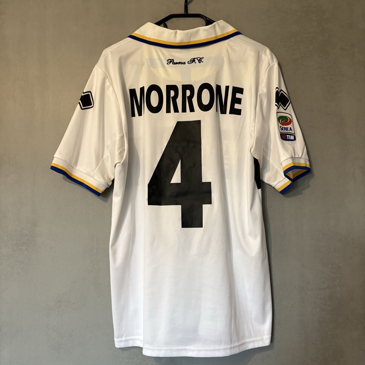 Canottiere & Pantaloni: Matchworn Parma Calcio Morrone Errea – Usato da Winterthur venduto da LaBodega 5