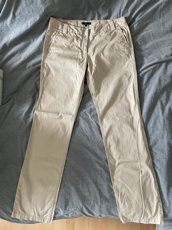 Tommy Hilfiger Chino Hose Beige, Gr. 6, Top Zustand!
