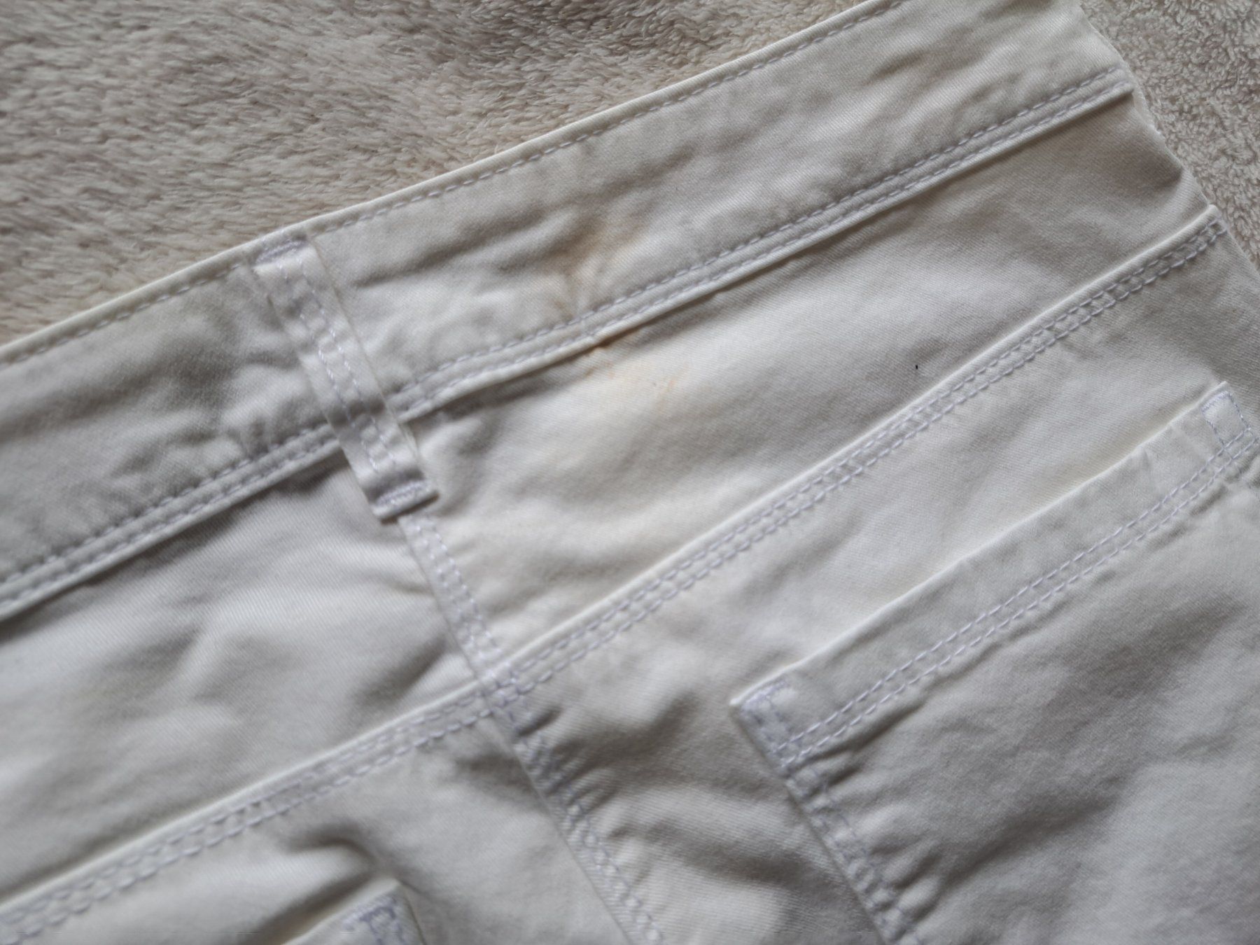 Tom Tailor Jeans: Hose Damen Tom Tailor Gr. 36 weiss – Usato da Gysenstein venduto da joshuas81 2