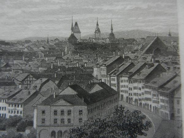 Incisioni: Bern Aquatinta von Ringger – Usato da Risch venduto da Rischli15 8