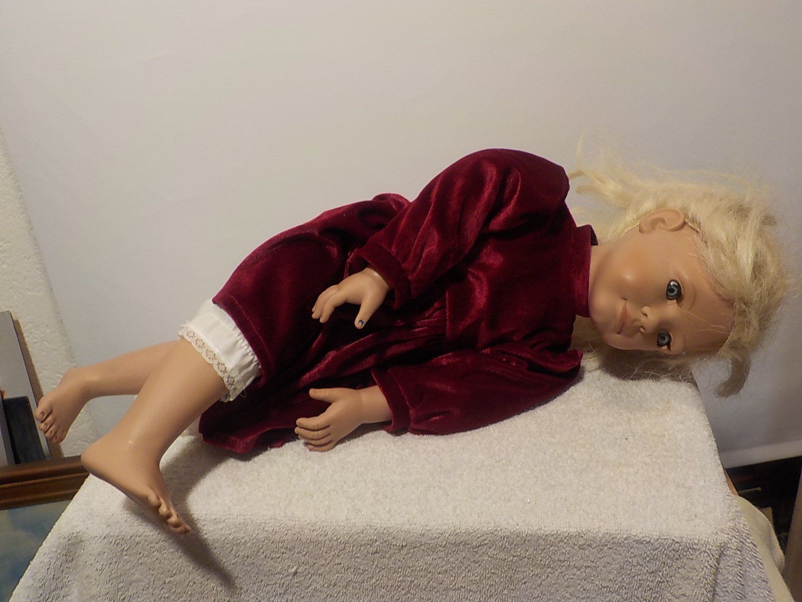 Heidi ott Bambole: Heidi Ott Vinyl Puppe Mädchen 50 cm. – Usato da Bülach venduto da Freieck 1