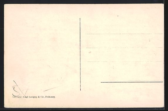 Ansichtskarten: AK Hauterive /FR, L'Abbaye – Gebraucht aus Berlin von bartko-reher 1