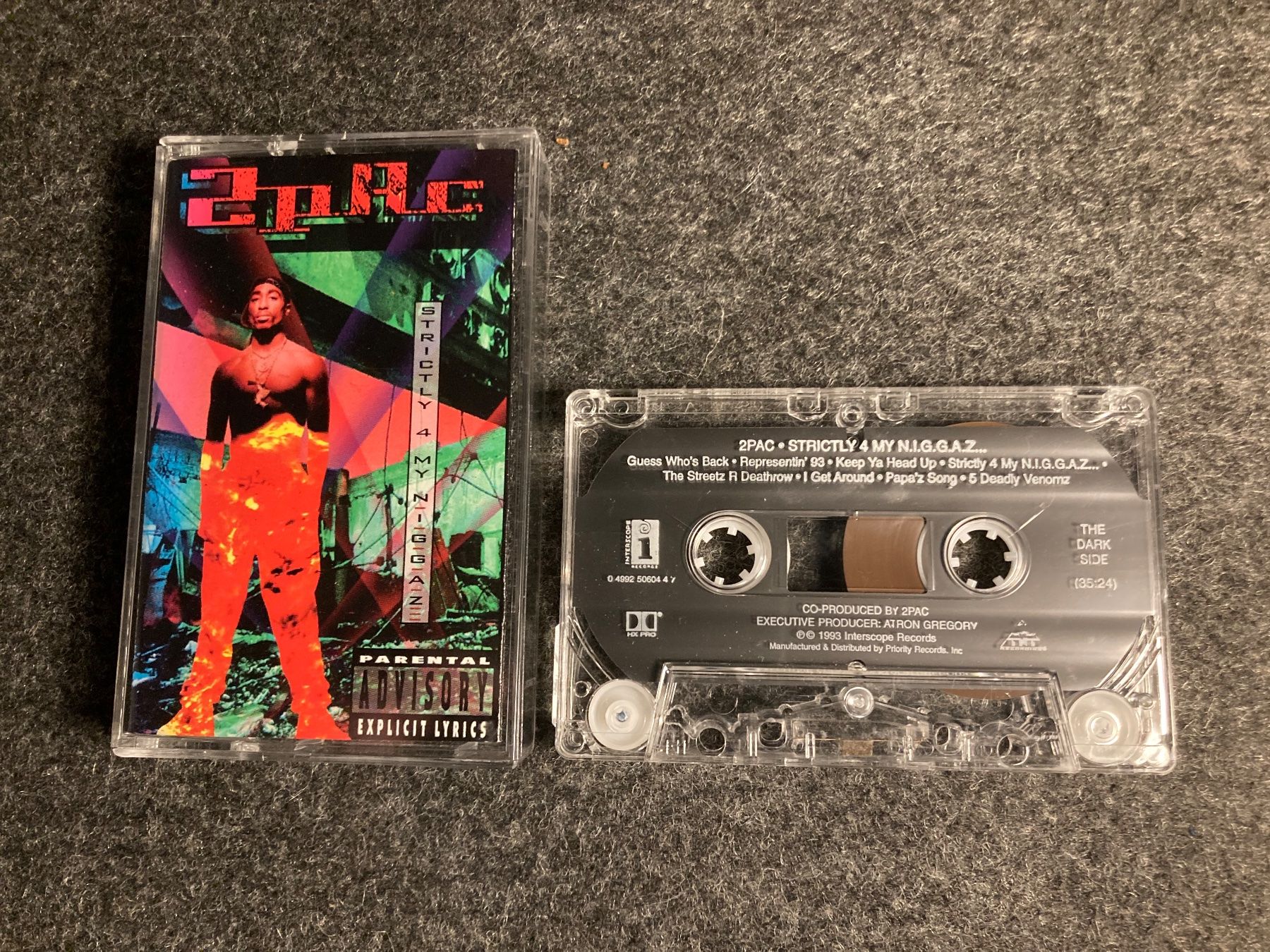 Musicassette: 2Pac - Strictly 4 My N.I.G.G.A.Z. (MC) – Usato da Fribourg venduto da Karushi 3