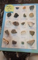 Mineralien Sammlung, 19 Stück, für Sammler und Liebhaber