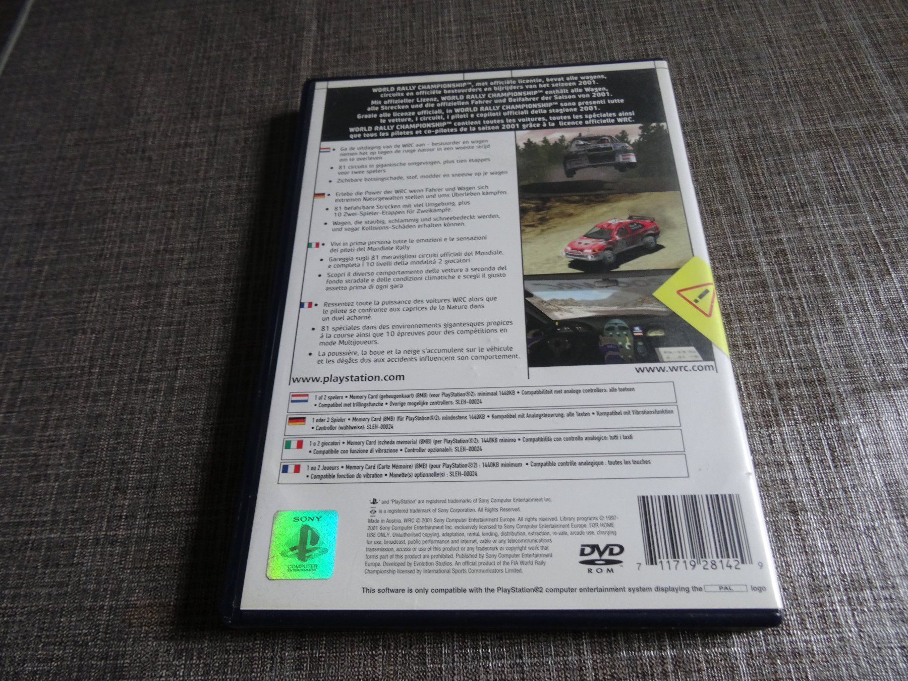 Sony Spiele: World Rally Championship PS2 – Gebraucht aus Olten von Disc-Ausverkauf 2